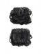 Kurzes Lockiges Dutt Haarteil Messy Bun Look HE005