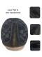 Warmes Braun Ingwerblond langer Wellenbob Spitzenansatz Perücke(Lace Part) DBK040