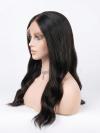 100% Echthaar  Lange Body Wave Perücke mit Lace Zeitloser Klassiker Natürliche Haarlinie für Damen EH066