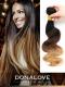 Donalovehair Echthaar Extensions mit Clips OD007