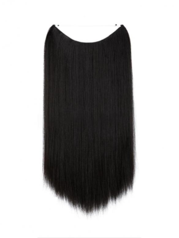 Glatte Halo Haar Extensions HE002