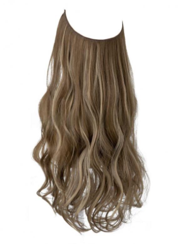 Gewellte Halo Haar Extensions HE001