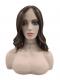 Warmes Braun Ingwerblond langer Wellenbob Spitzenansatz Perücke(Lace Part) DLP020