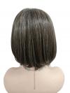 Mittelbrau gemischt mit hellem Honigbraun Synthetisch Perücke (Basis Kappe) DBK012