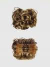 Kurzes Lockiges Dutt Haarteil Messy Bun Look HE005