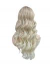 Blond Ombre Perücke mit Baby Pony Synthetisch natürlich stilvoll (Basic Kappe) DBK022