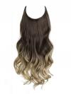 Gewellte Halo Haar Extensions HE001
