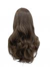 Super lange&hübsche zimtbraune Synthetische Perücke(Lace Part) DLP018