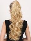 60cm-Ponytail-Haarteil mit Haarkralle – Lockiger Look zum Einklemmen HD002