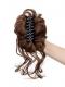  Lockiges Dutt-Haarteil mit Haarkralle – Voluminöser Messy Bun Look HE003