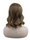 Blonde schulterlange gewellte synthetische Perücke (Lace Part) DLP025