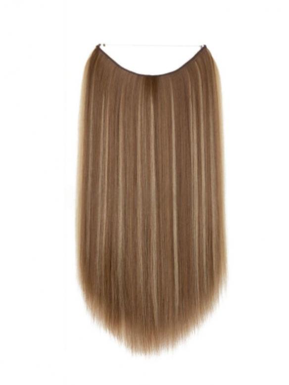 Glatte Halo Haar Extensions HE002