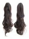 55cm-Ponytail-Haarteil mit Haarkralle – Lockiger Look zum Einklemmen HE004
