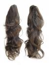 55cm-Ponytail-Haarteil mit Haarkralle – Lockiger Look zum Einklemmen HE004