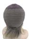 Kastanienblond mit hellblonden Spitzen wellige Synthetische Perücke(Lace Part) DBK037