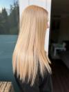 50cm glatte Kunsthaar Perücke in Mix Blond DLP068