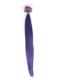 Schwarz nach Lavendel zwei Farben Ombre Clip in Hair Extensions CD005