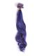 Schwarz nach Lavendel zwei Farben Ombre Clip in Hair Extensions CD005