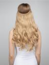 Gewellte Halo Haar Extensions HE001