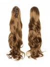 55cm-Ponytail-Haarteil mit Haarkralle – Lockiger Look zum Einklemmen HE004