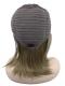 Faszinierendes hellbruan schulterlanger Bob Synthetische Perücke(Lace Part)DBK041