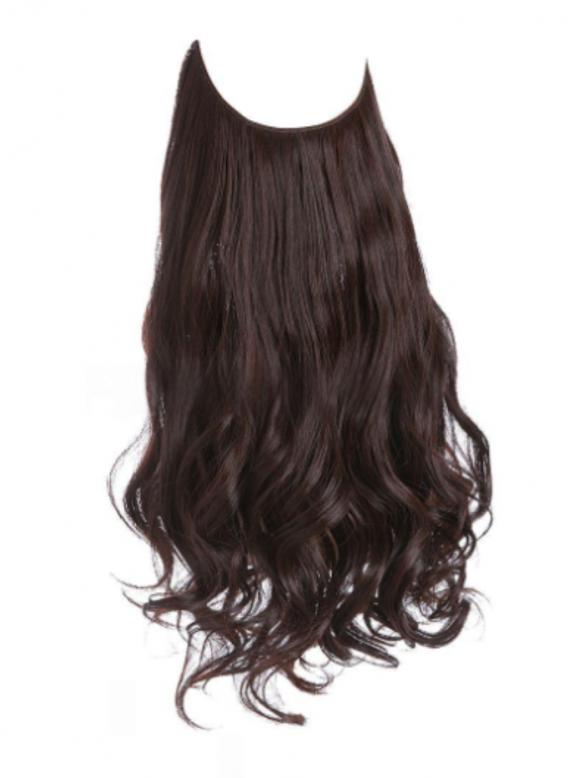 Gewellte Halo Haar Extensions HE001