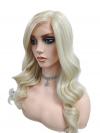 Gewellte Synthetische in Naturblond (Lace Part) DLP055