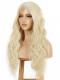 Blonde Lange Wellige Synthetische Lace Front Perücke SNY091