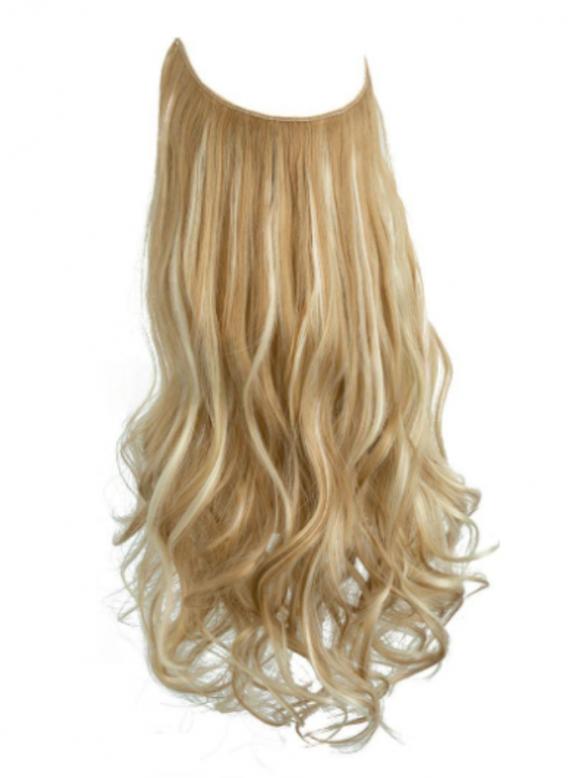 Gewellte Halo Haar Extensions HE001