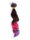 Braun nach Rosa nach Lila Bunte Clip In Hair Extensions CD008