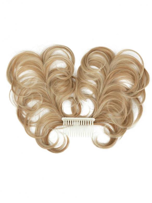 Haarteil im Messy-Bun-Stil mit Seitenkamm – zum Einklippen HE011
