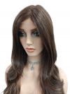 Sehr lange synthetische Perücke in Zimtbraun (Lace Part) DLP018