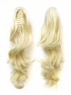 55cm-Ponytail-Haarteil mit Haarkralle – Lockiger Look zum Einklemmen HE004