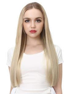 Glatte Halo Haar Extensions SE002