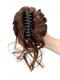  Lockiges Dutt-Haarteil mit Haarkralle – Voluminöser Messy Bun Look HE003