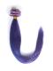 Schwarz nach Lavendel zwei Farben Ombre Clip in Hair Extensions CD005