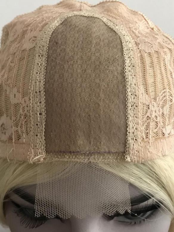 Rot Hüftlänge Gerade Synthetische Lace Front Perücke-SNY057
