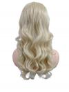 Gewellte Synthetische in Naturblond (Lace Part) DLP055