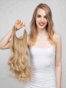 Gewellte Halo Haar Extensions SE001