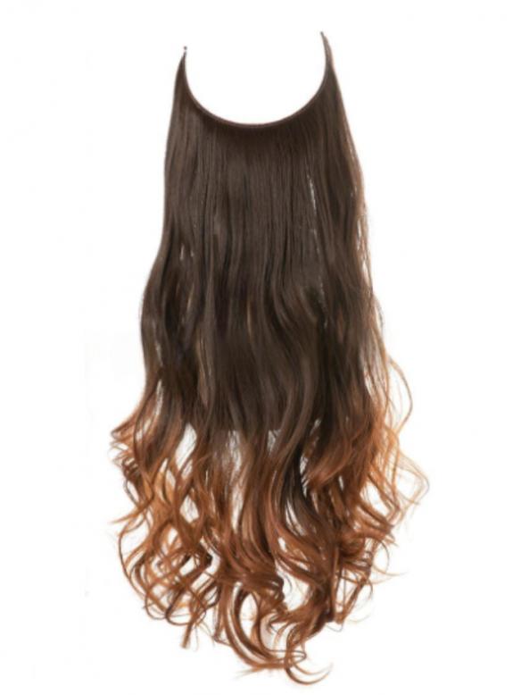 Gewellte Halo Haar Extensions HE001