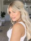 Sweet Honey Blonde Ombre Lange Wellige Lace Front Echthaar Perücke HH173