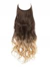 Gewellte Halo Haar Extensions HE001