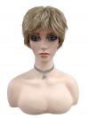 Synthetische Perücke in natürlichem Braunblondton (Basis Kappe)DBK004