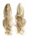 55cm-Ponytail-Haarteil mit Haarkralle – Lockiger Look zum Einklemmen HE004
