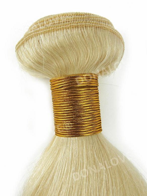 Echthaar extensions in der Farbe 613A selber färben und tönen-#613A