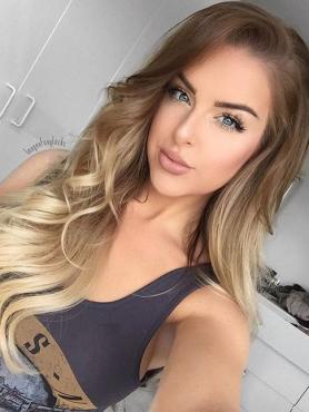 Ankunft Blond Ombre Echthaar Perücke HH080