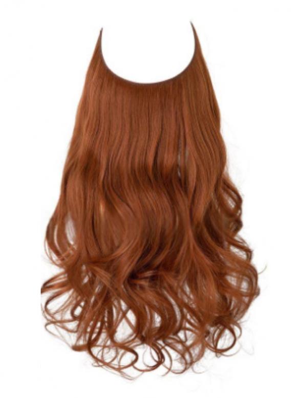 Gewellte Halo Haar Extensions HE001