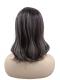 Auburn mit kühlen Platinblonden Highlights Locken Synthetische Perücke (Lace Part) DBK026